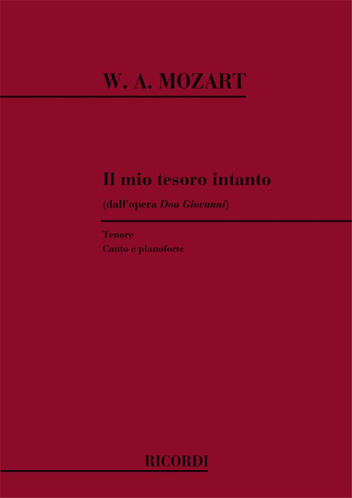 Don Giovanni: Il Mio Tesoro Intanto